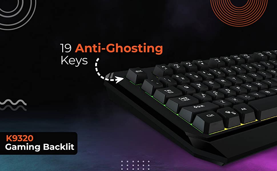 MEETION MT-K9320 – Clavier Gaming - Vue 5