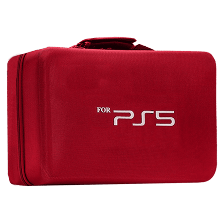 Sac De Rangement Pour Console Ps5 (rouge) - Vue 3