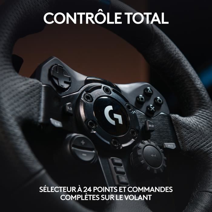 Volant Logitech G923 pour PS5 / PS4 / PC | Maroc - Vue 5