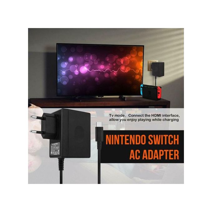 Chargeur Adaptateur Secteur Nintendo Switch - Vue 7