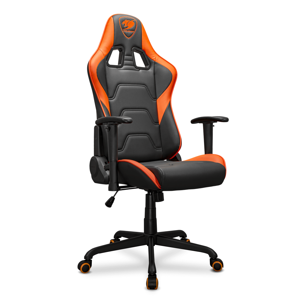 Cougar ARMOR ELITE Orange & Black Chaise Gaming | Prix Maroc