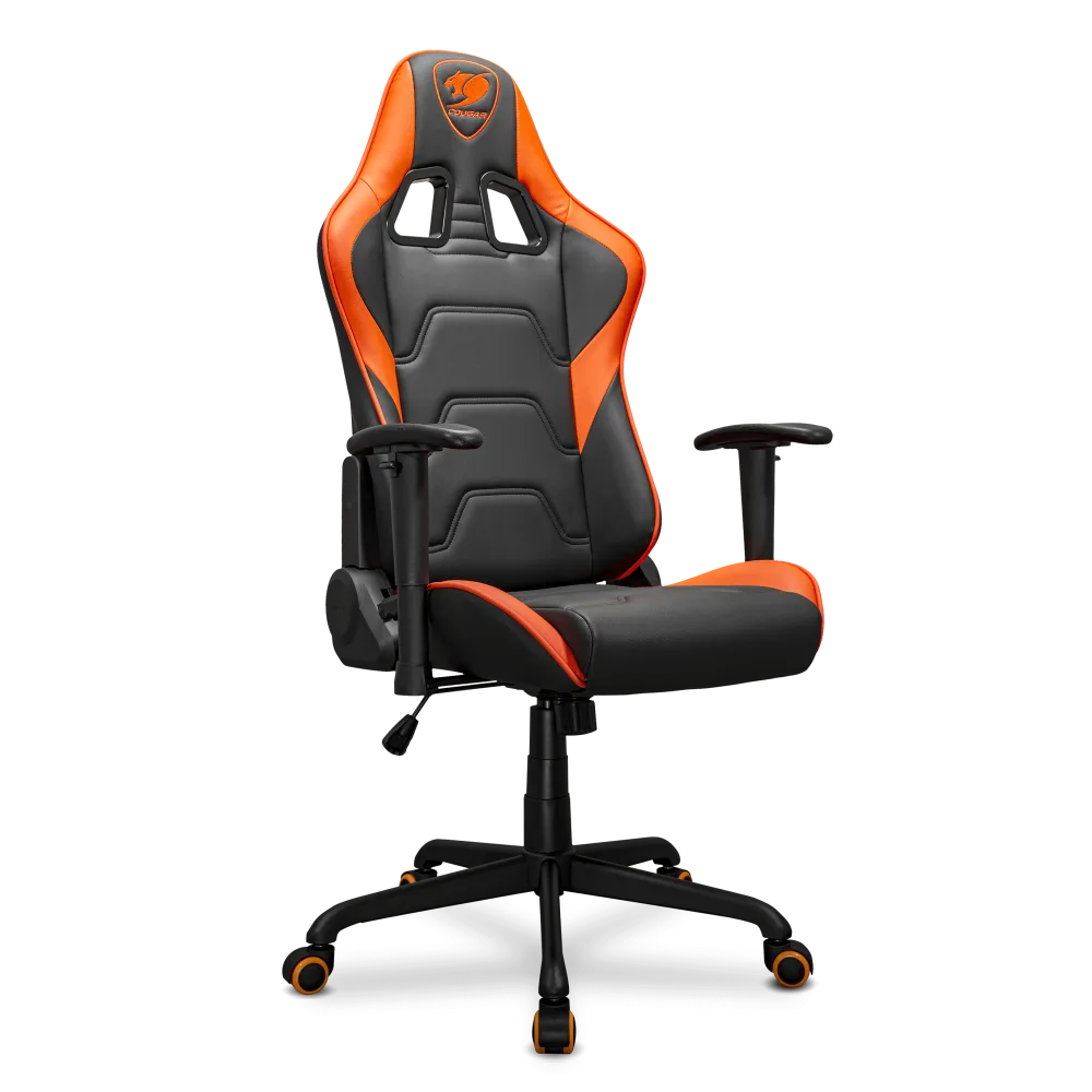 Cougar ARMOR ELITE Orange & Black Chaise Gaming | Prix Maroc