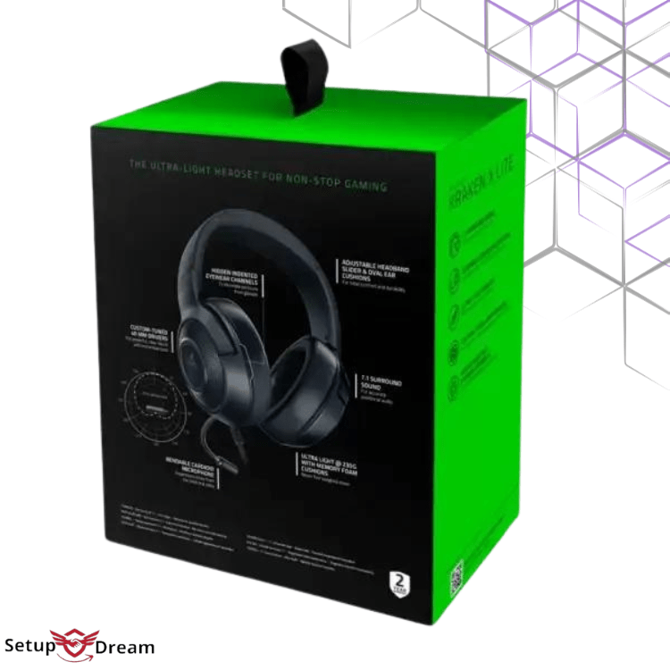 Razer Kraken X Lite (Noir) - Vue 4