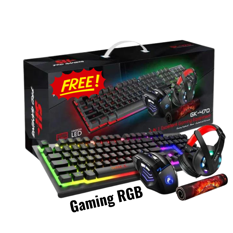 AEROCOOL AC100 AIR Rouge + COMBO GAMER SH (Casque, Clavier, Souris, Tapis) - Vue 9