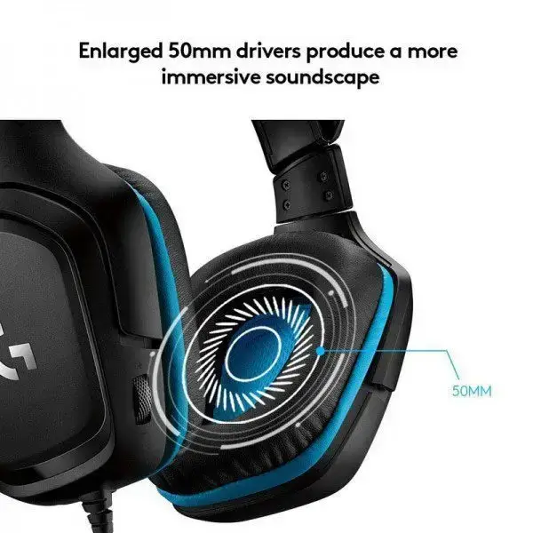 LOGITECH G432 - Vue 3