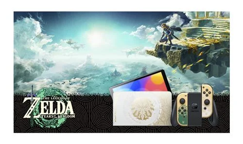 Console Nintendo Switch OLED The Legend of Zelda | Prix au Maroc - Vue 3