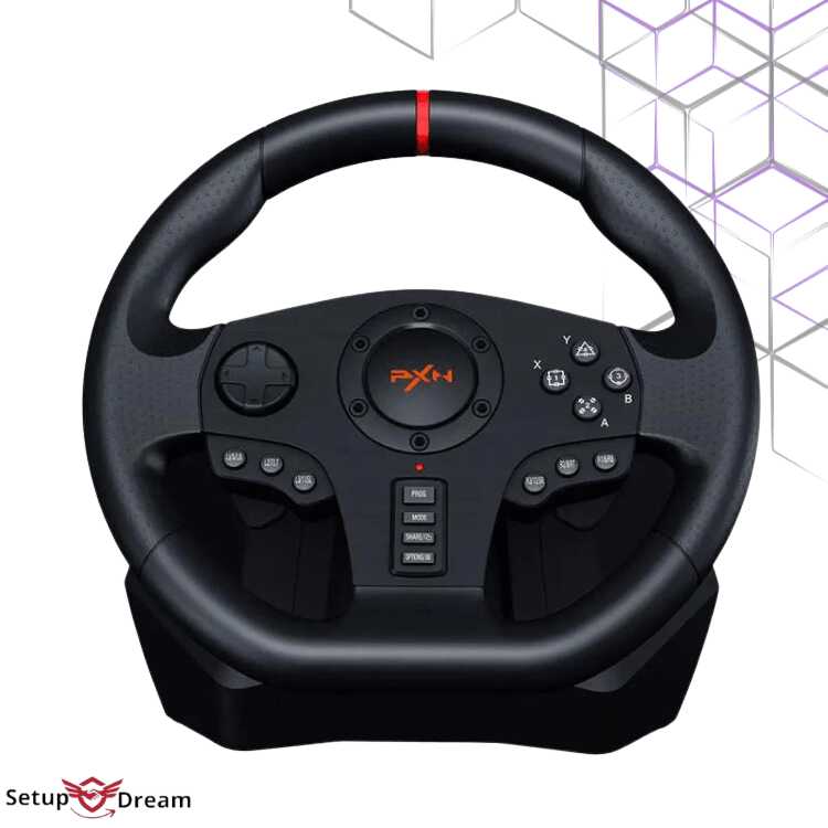 Volant de Course PXN V900 pour PC, PS5, PS4, Xbox, Switch | Maroc