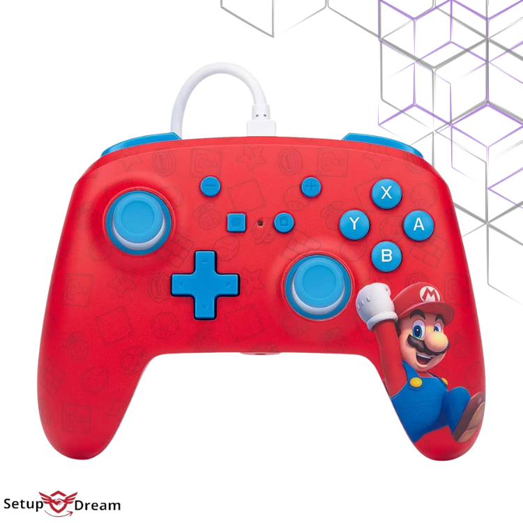 Manette PowerA Nintendo Switch (Super Mario)