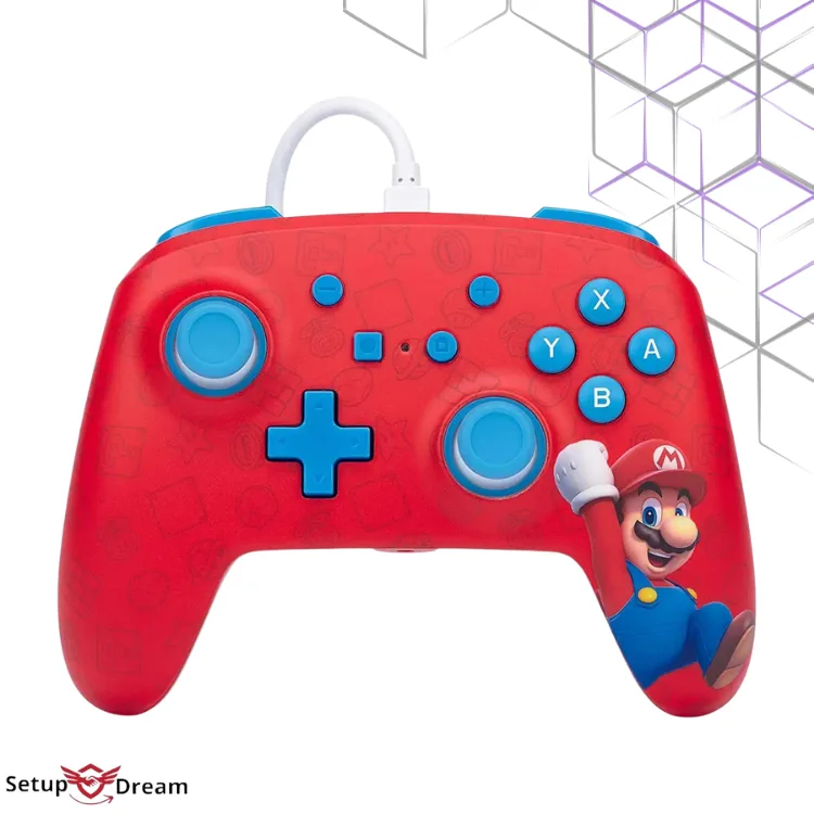 Manette PowerA Nintendo Switch (Super Mario)