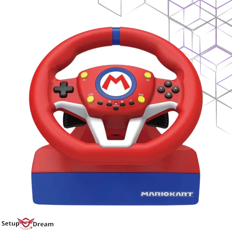 VOLANT DE COURSE HORI NSW MARIO KART PRO MINI (NSW-204A)