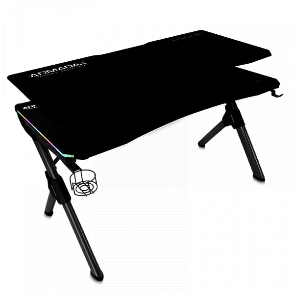 Bureau Gamer ArmadaX Archer B1 RGB 150cm - SETUPDREAM - Vue 3