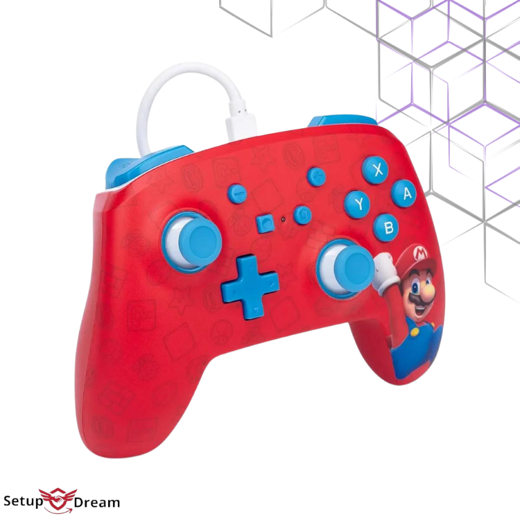 Manette PowerA Nintendo Switch (Super Mario) - Vue 2