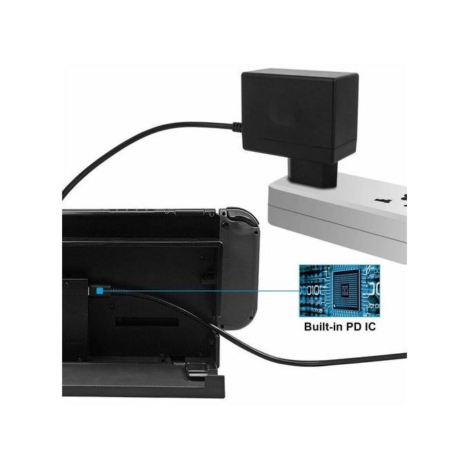 Chargeur Adaptateur Secteur Nintendo Switch - Vue 5