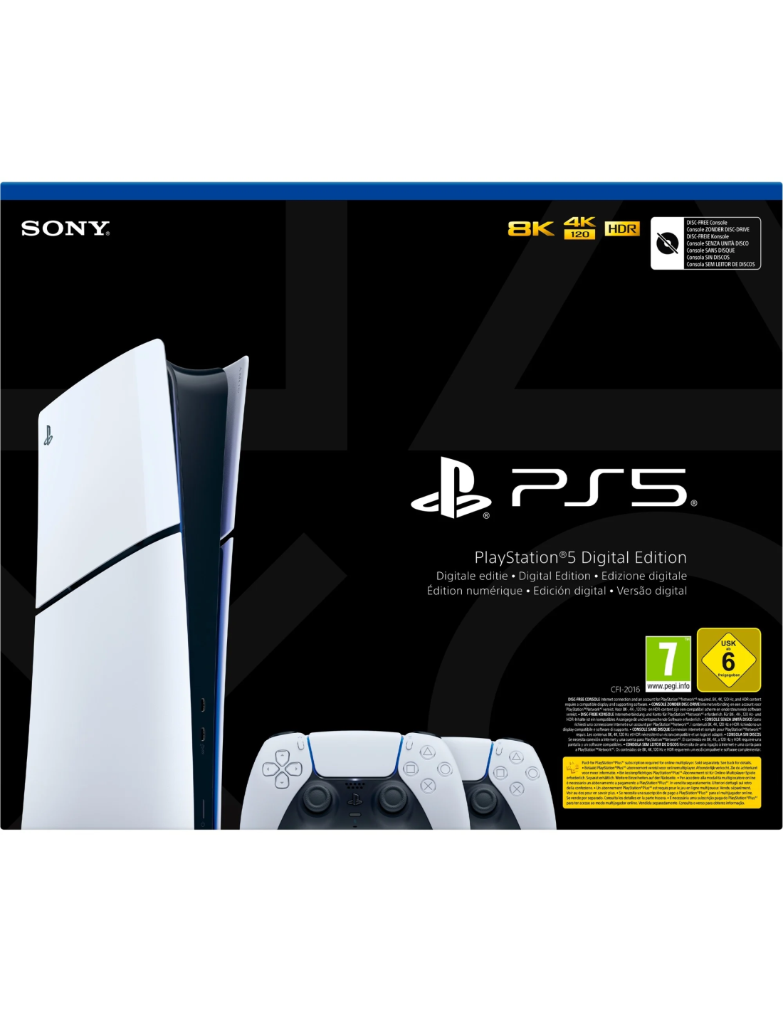 Playstation 5 Digital Edition 2 DualSense
