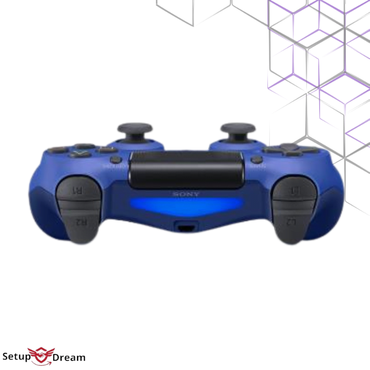 Manette PS4 DualShock 4 Bleue V2 - Vue 4