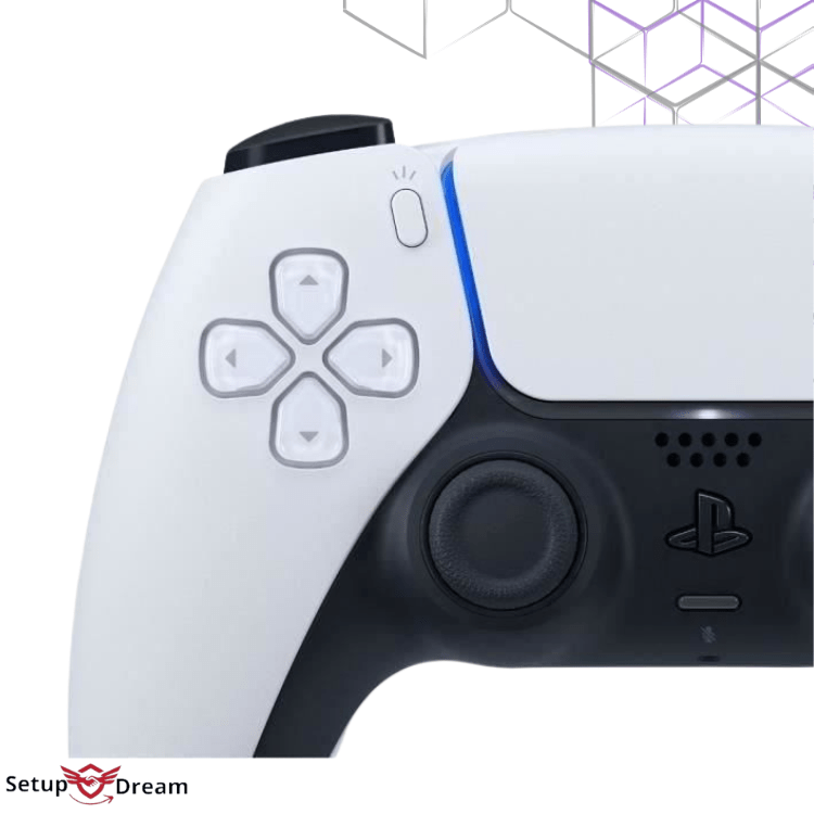 Manette PS5 sans fil Sony DualSense Blanc | Prix Maroc - Vue 5