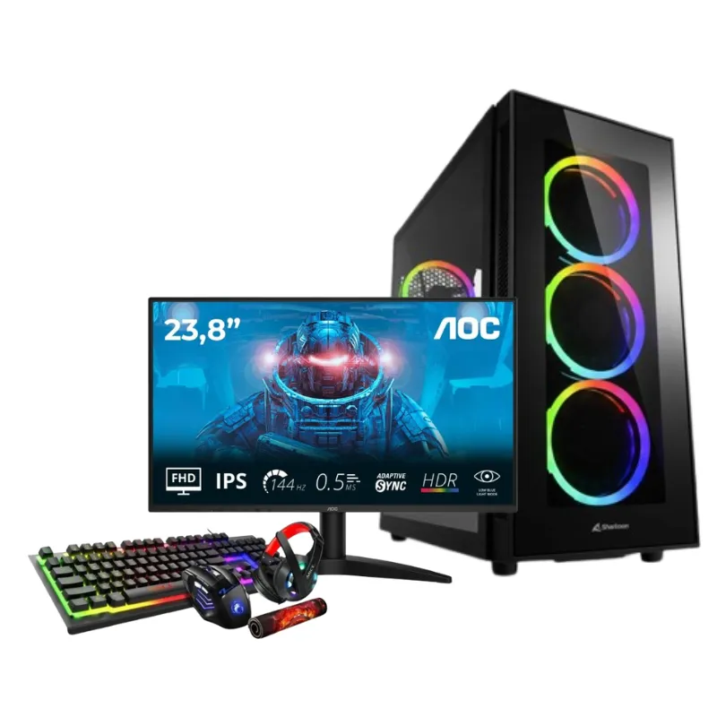 Full Setup Gamer Ryzen 5 3400G