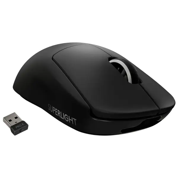 Logitech Wireless Gaming Pro X Superlight Noir - Vue 2