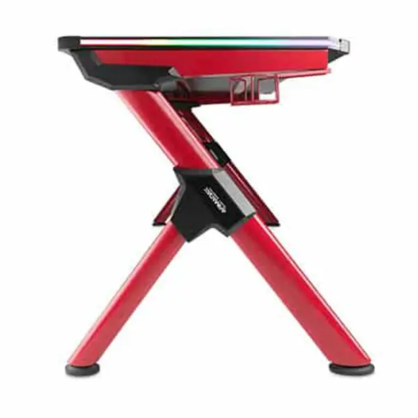 Bureau Gamer ArmadaX Archer B1 RGB 150cm Rouge - Vue 4