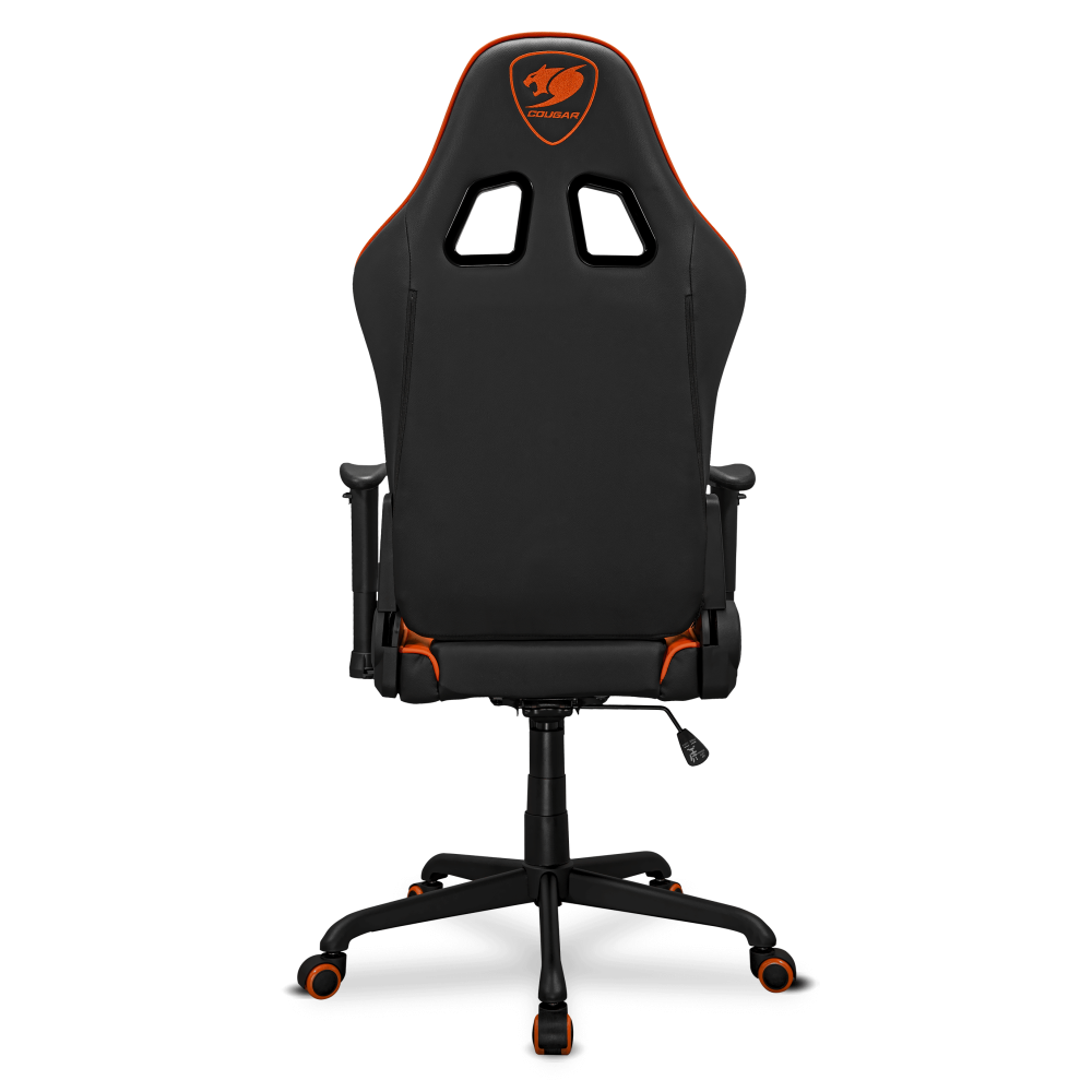 Cougar ARMOR ELITE Orange & Black Chaise Gaming | Prix Maroc - Vue 5