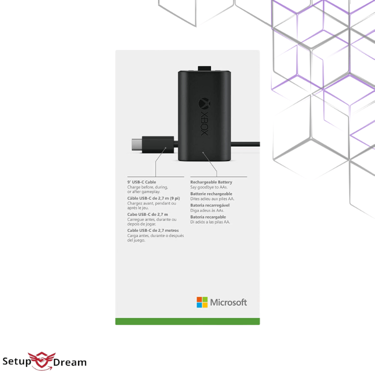 Batterie Rechargeable Xbox + Câble USB-C® pour Xbox Series X et Xbox Series S - Vue 6