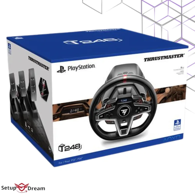 Thrustmaster T248 – Volant de Course PS5