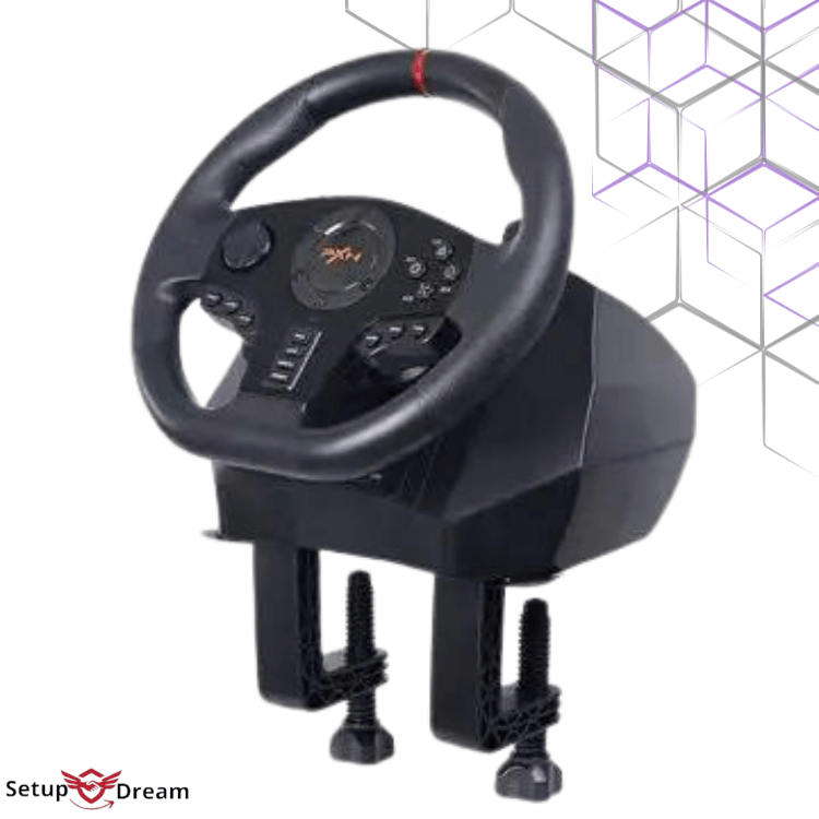Volant de Course PXN V900 pour PC, PS5, PS4, Xbox, Switch | Maroc - Vue 3