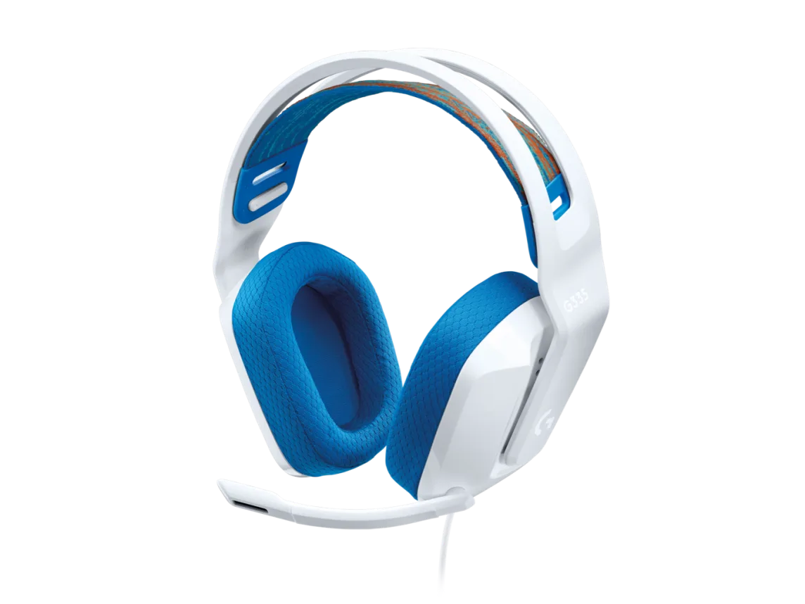 Logitech G335 (Blanc) – Casque Gamer
