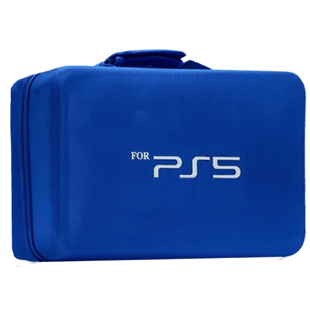 Sac De Rangement Pour Console Ps5 (Bleu) - Vue 2