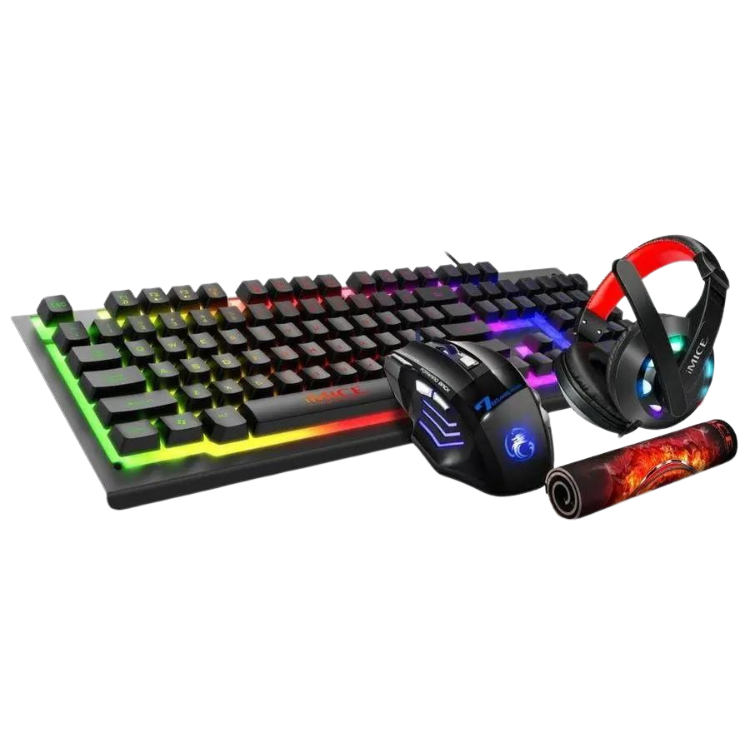 SH Pack Combo GAMER (Casque, Clavier, Souris, Tapis)