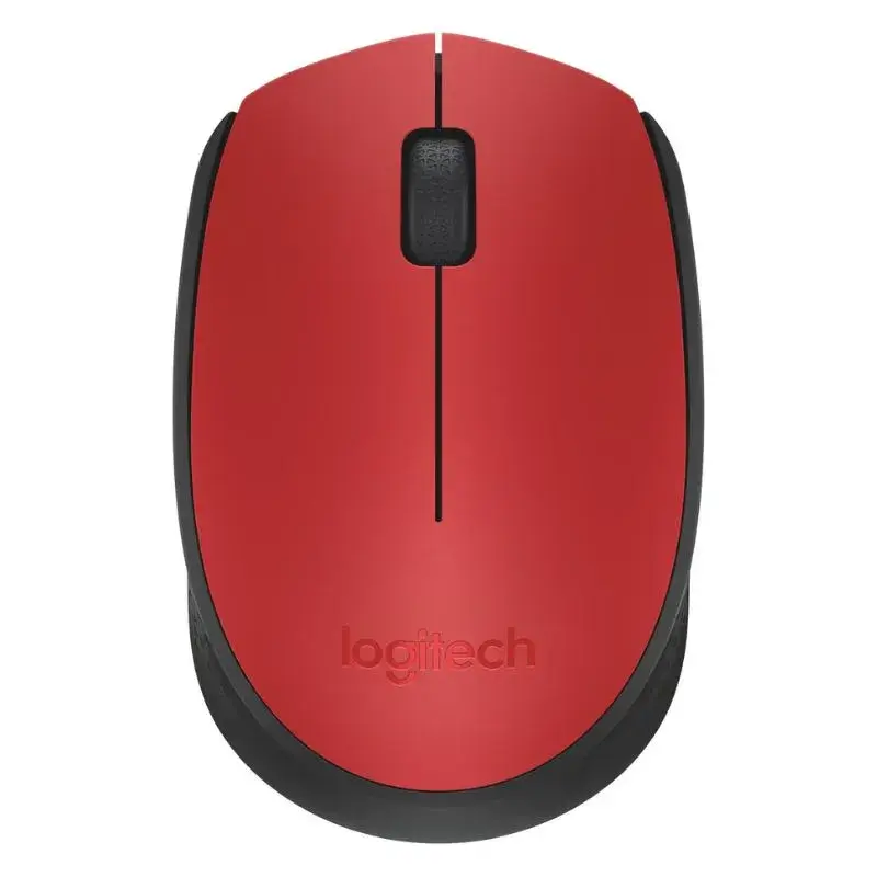 Logitech M171 Wireless Mouse – Red