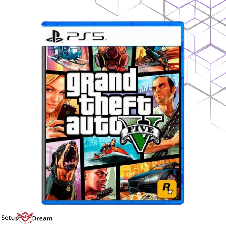 Sony Console PS5 Slim + GTA V Jeu PS5