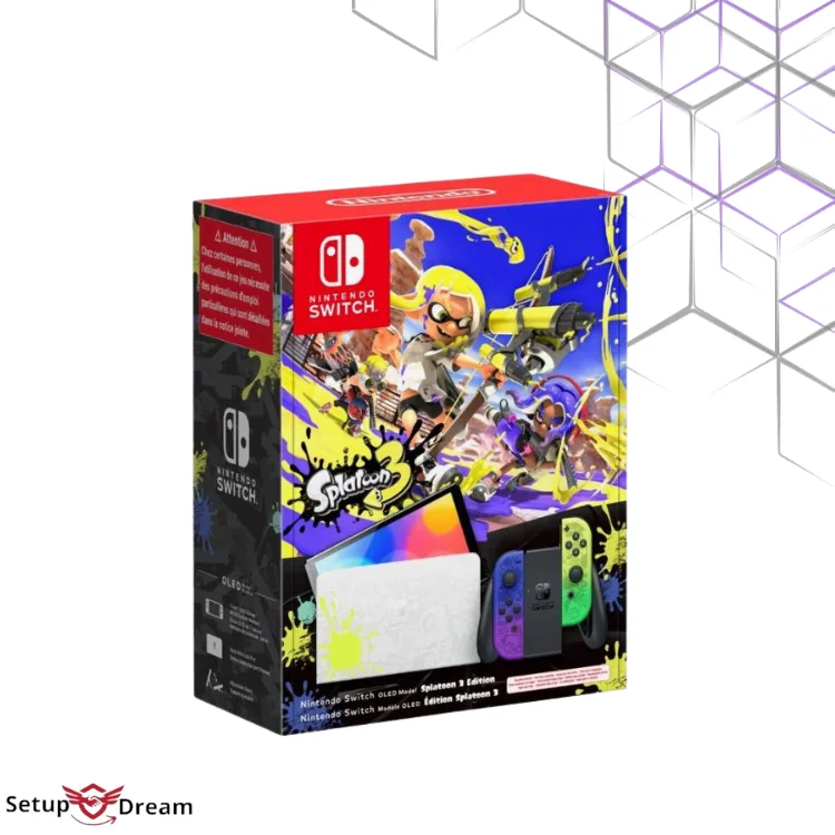 Console Nintendo Switch – Édition OLED Splatoon 3 | Prix au Maroc
