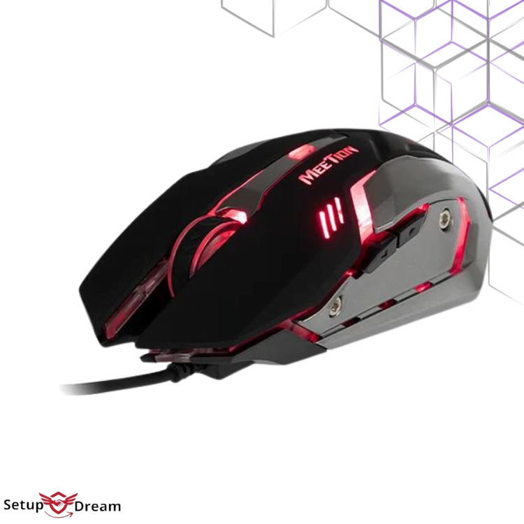 Souris Gaming Meetion MT-M915 2400DPI - Vue 3