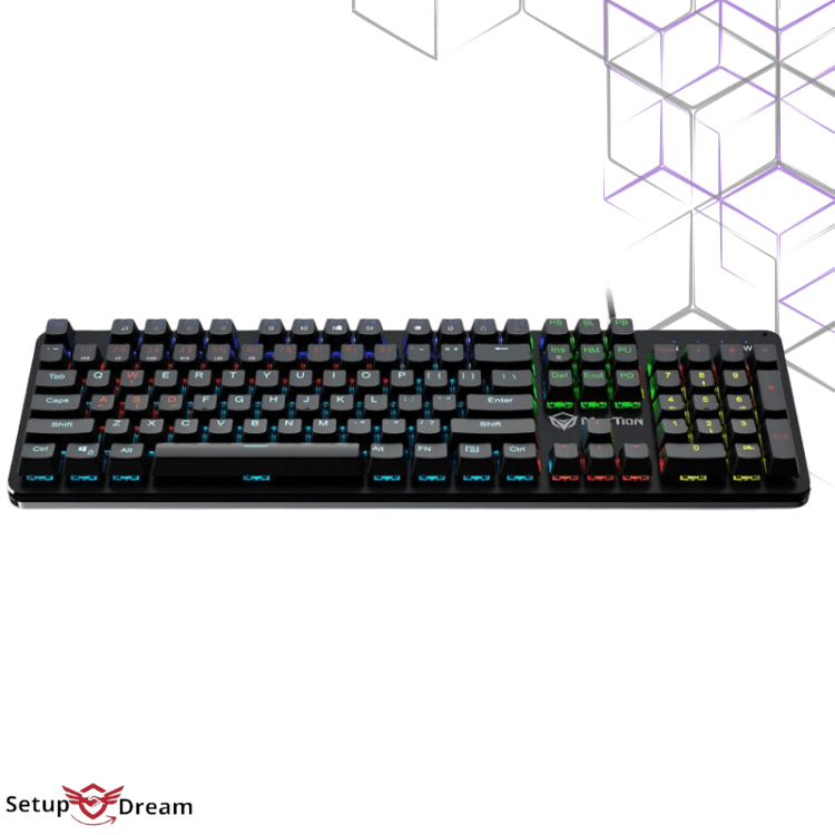 CLAVIER MÉCANIQUE GAMING MEETION MK007 - Vue 6