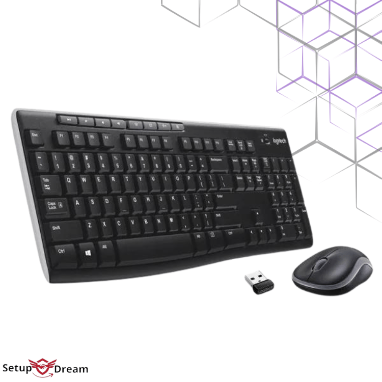 Logitech MK270 Wireless Combo - Vue 2