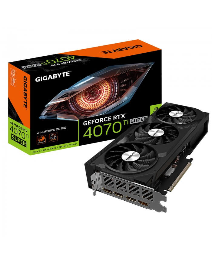 Gigabyte RTX 4070 Ti SUPER WINDFORCE OC 16G