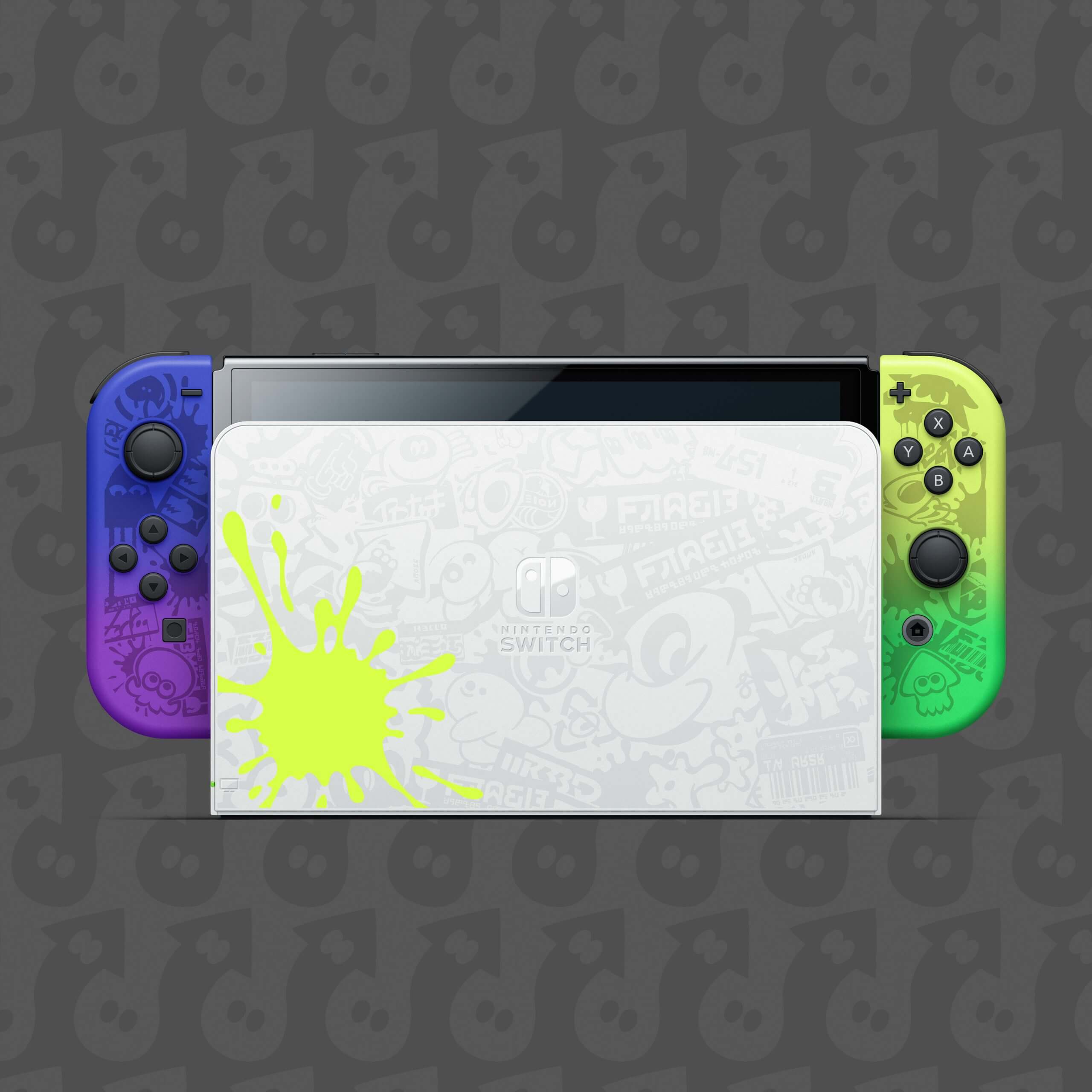 Console Nintendo Switch – Édition OLED Splatoon 3 | Prix au Maroc - Vue 5