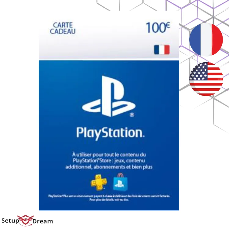 Carte PlayStation Store 100€