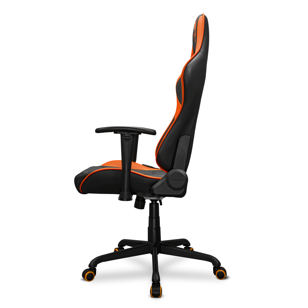 Cougar ARMOR ELITE Orange & Black Chaise Gaming | Prix Maroc - Vue 3