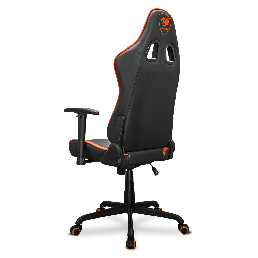 Cougar ARMOR ELITE Orange & Black Chaise Gaming | Prix Maroc - Vue 4