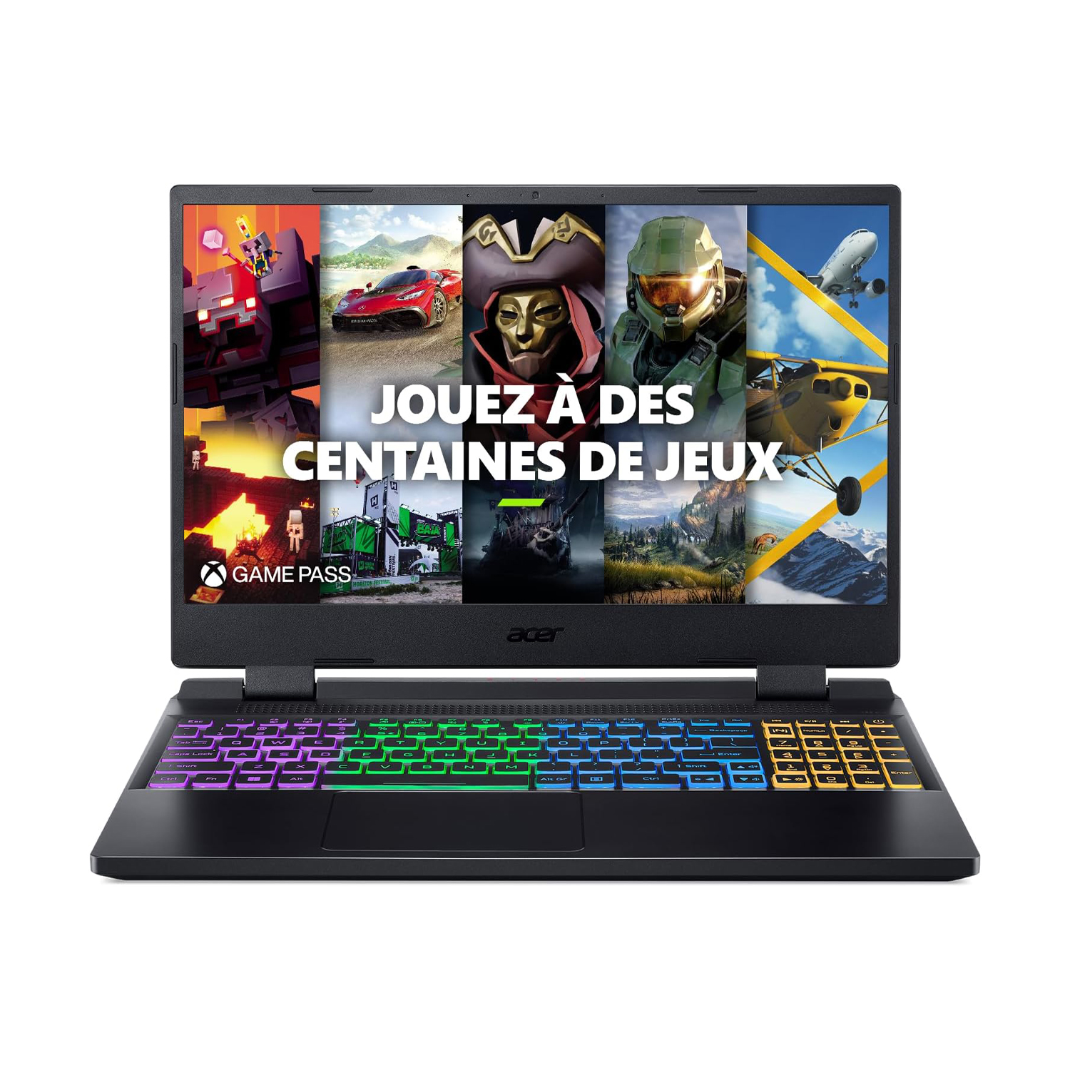 Acer Nitro 5 i5 12500H 12e Génération - 16GB DDR4, 512Go NVMe, Nvidia RTX 3060, 15.6″