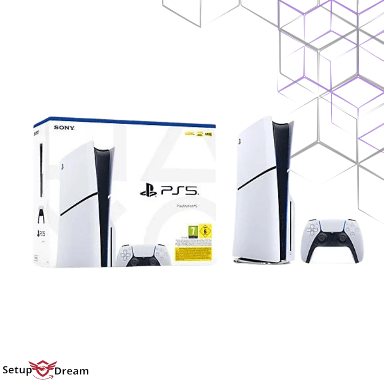 Console Ps5 slim + jeu Fc 24 Ps5 - Vue 3