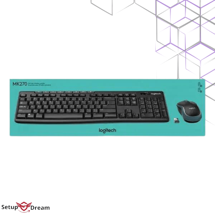 Logitech MK270 Wireless Combo - Vue 3