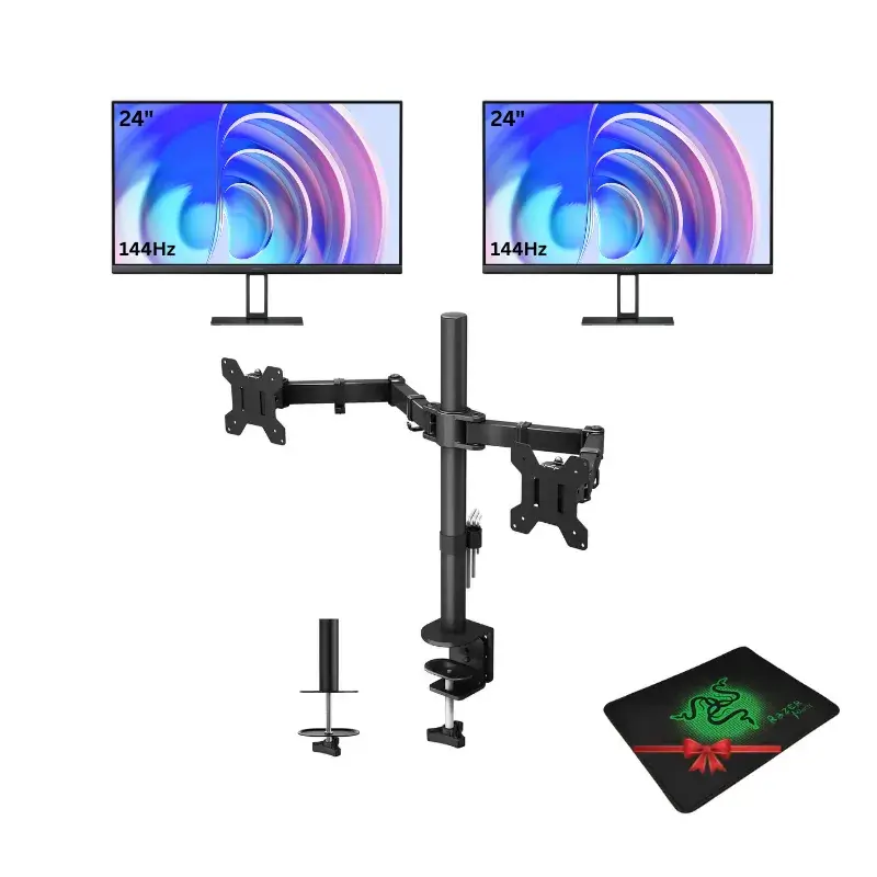 2 Moniteurs Xiaomi 24″ 144Hz FHD + Z022