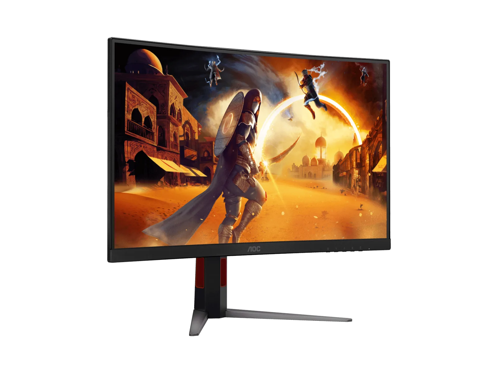 AOC CQ27G4 27″ Fast VA Curved 0.5ms 180Hz 2K - Vue 3