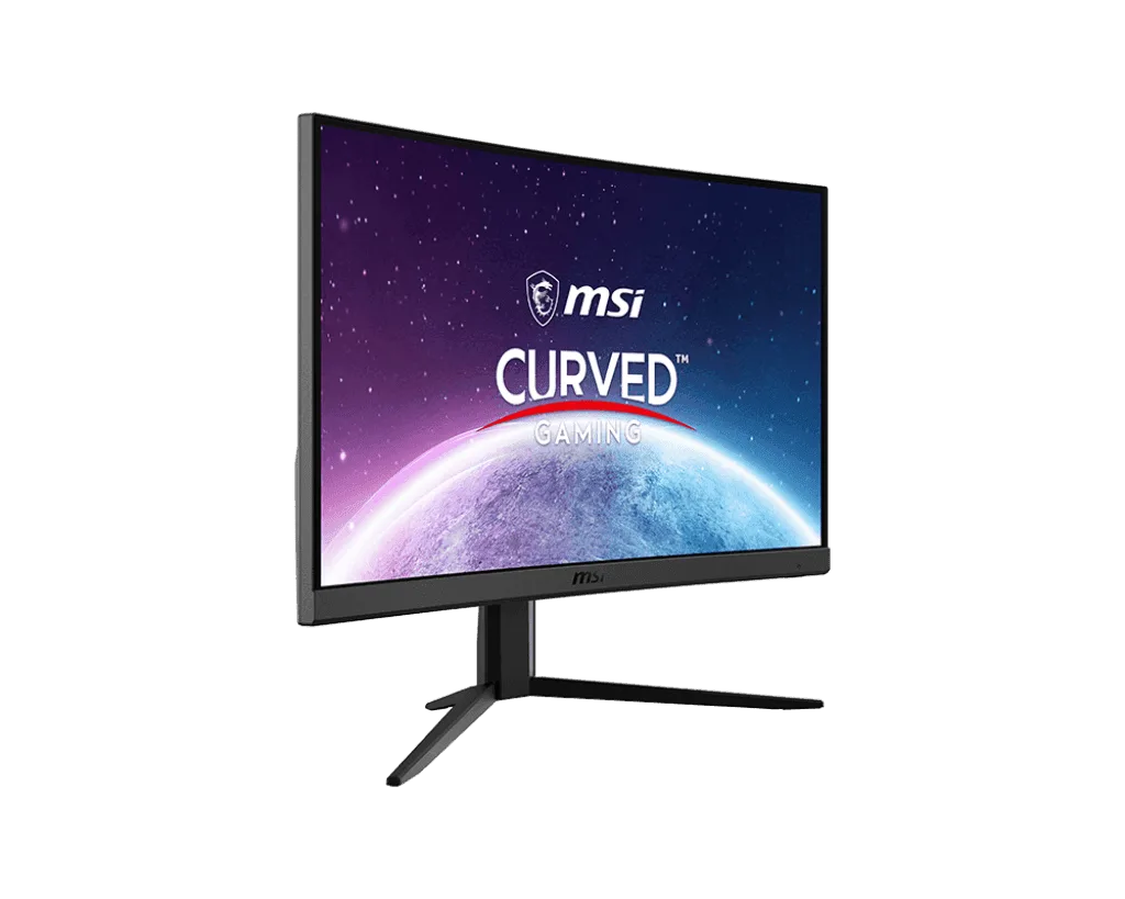 MSI Optix G24C4 E2 24″ 180Hz Curved | Monitors - Vue 2