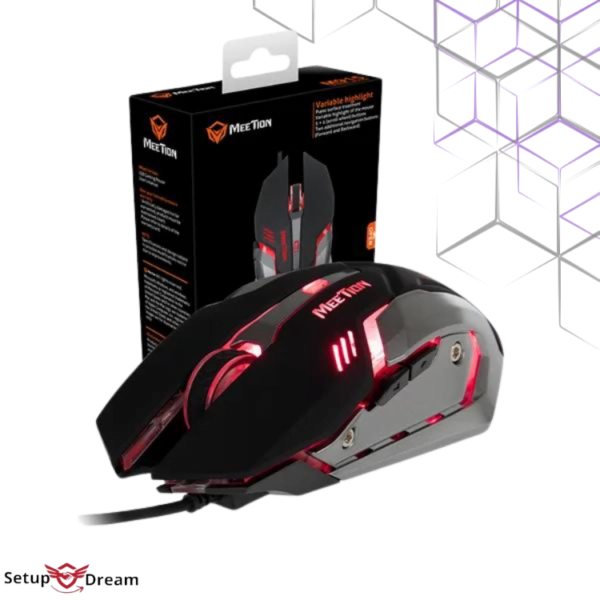 Souris Gaming Meetion MT-M915 2400DPI 1