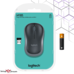 Logitech Wireless Mouse M185 (Gris)