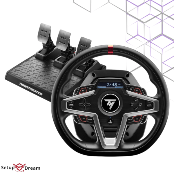 Plongez dans une expérience de course ultime avec le Thrustmaster T248 pour PS5. Achetez chez Setupdream pour le meilleur prix et un service après-vente exceptionnel. 1